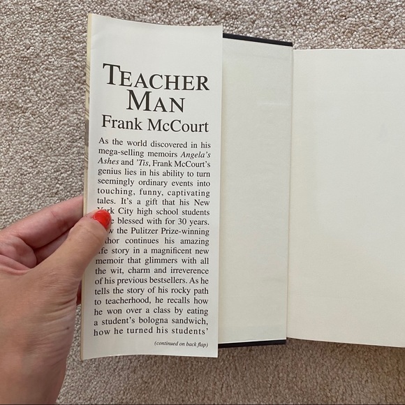 Teacher Man: A Memoir (Frank McCourt) large print - Picture 5 of 6